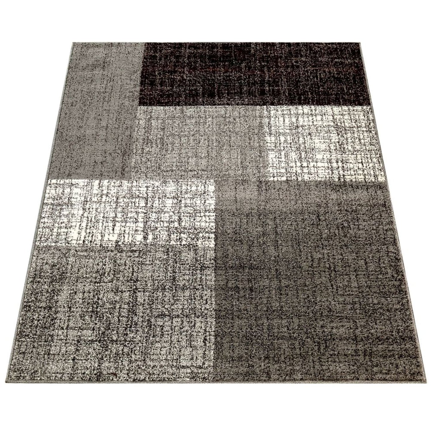 Comfortable Grey Rug Perfect for Heated Floors