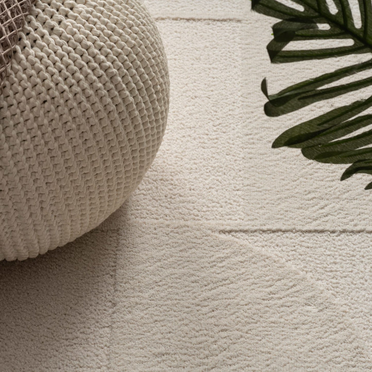 Soft Touch Cream Indoor Rug