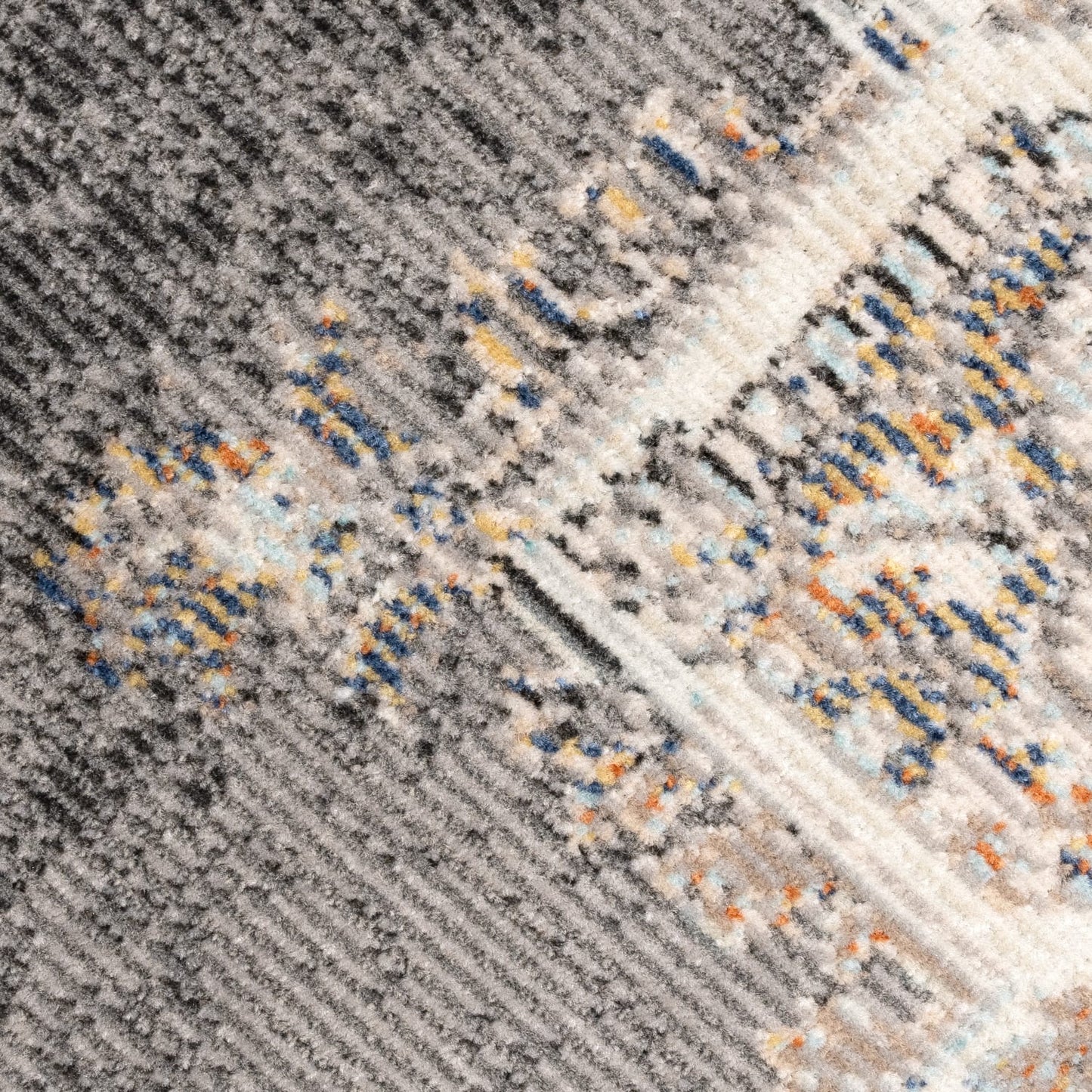 Durable Grey Outdoor Rug with Polypropylene
