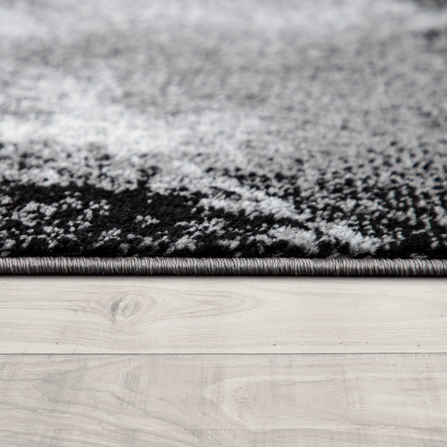 Soft Grey Indoor Rug with Jute Backing