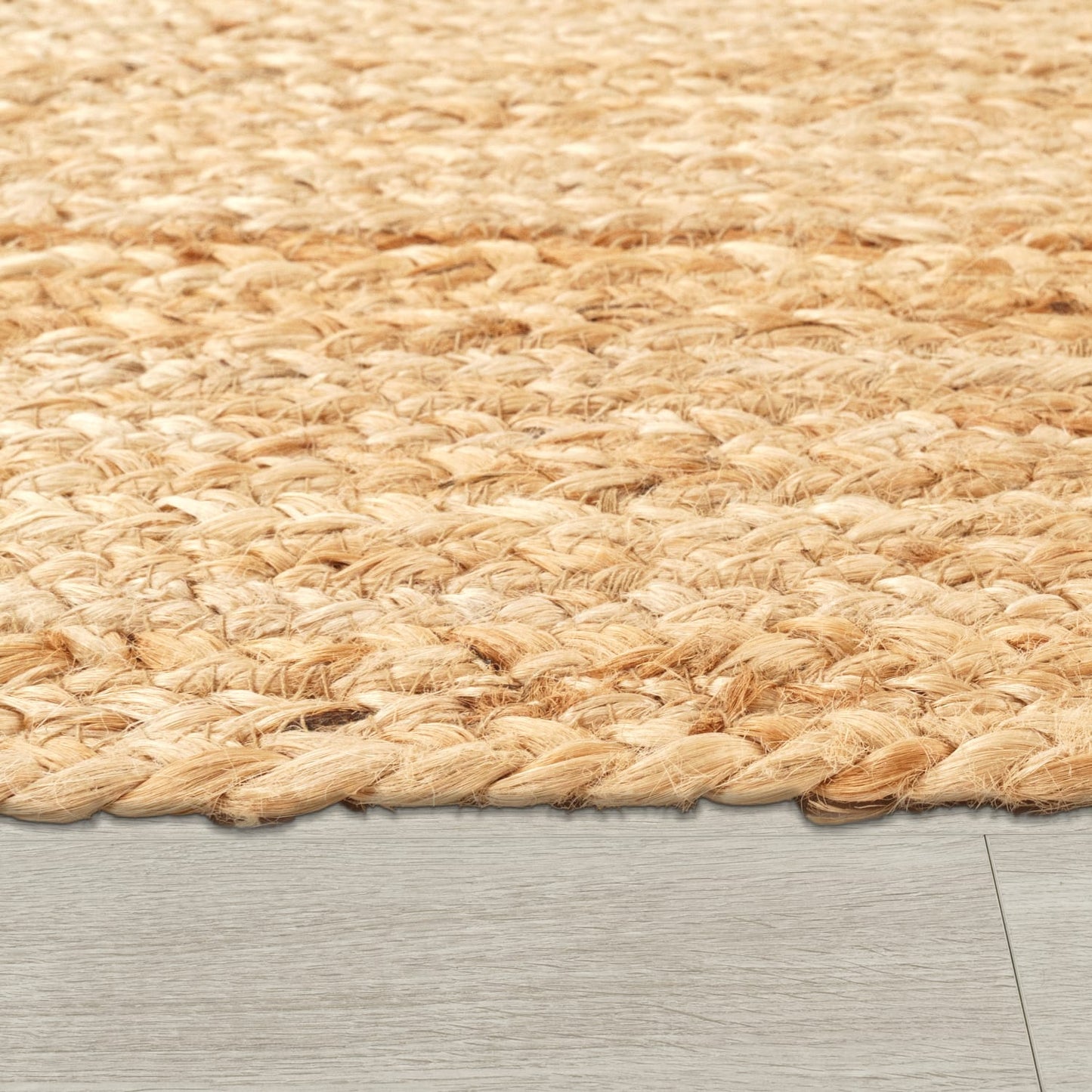 Handmade Natural Jute Rug for Cozy Interiors