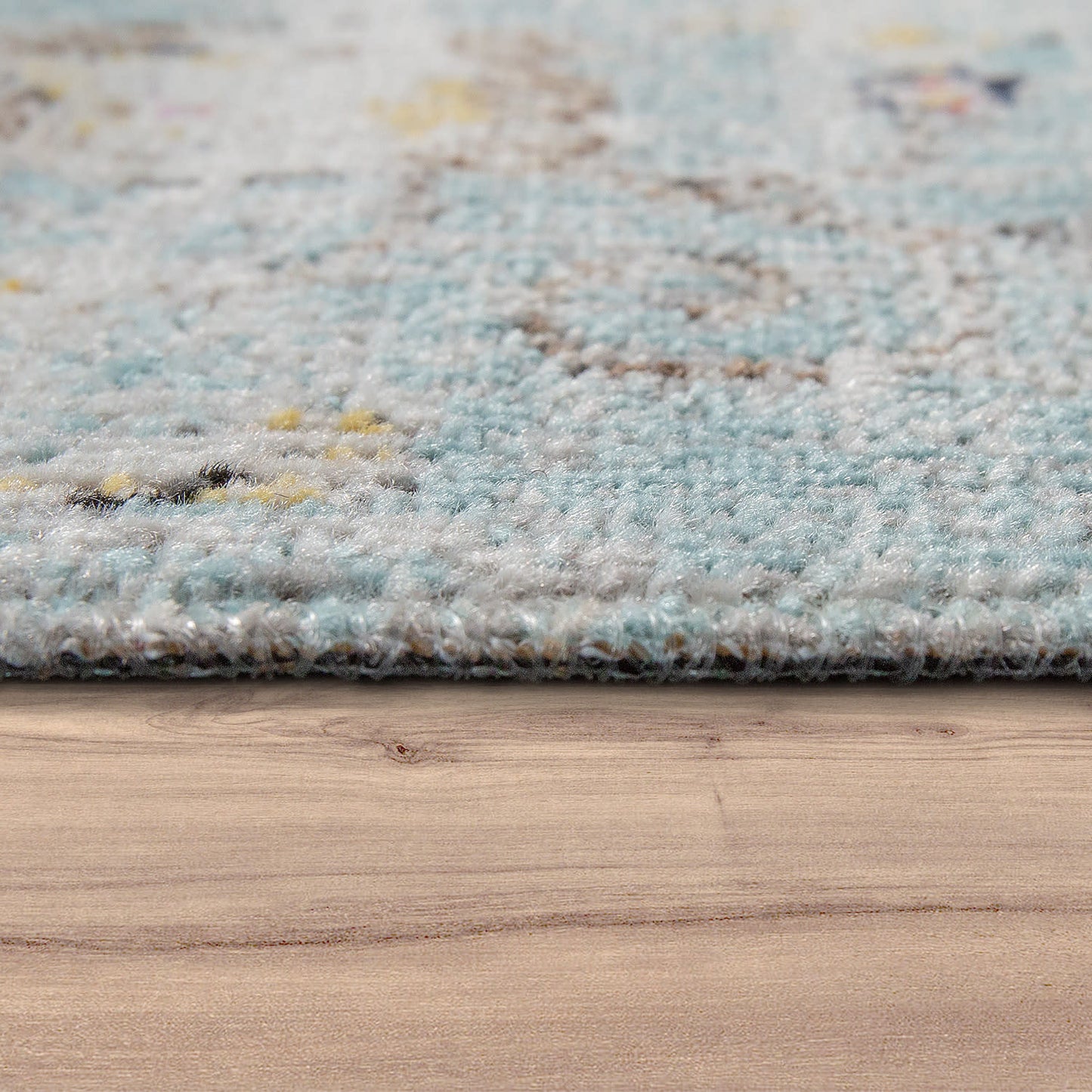 Multicolored Outdoor Rug Low Pile, Vibrant & Weather-Ready
