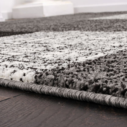 Comfortable Grey Rug Perfect for Heated Floors
