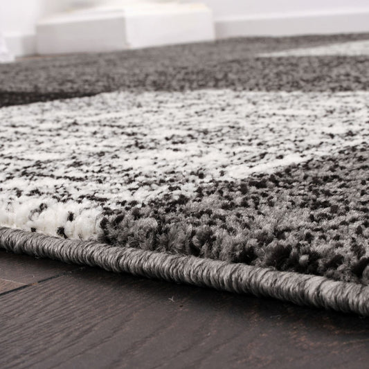 Comfortable Grey Rug Perfect for Heated Floors