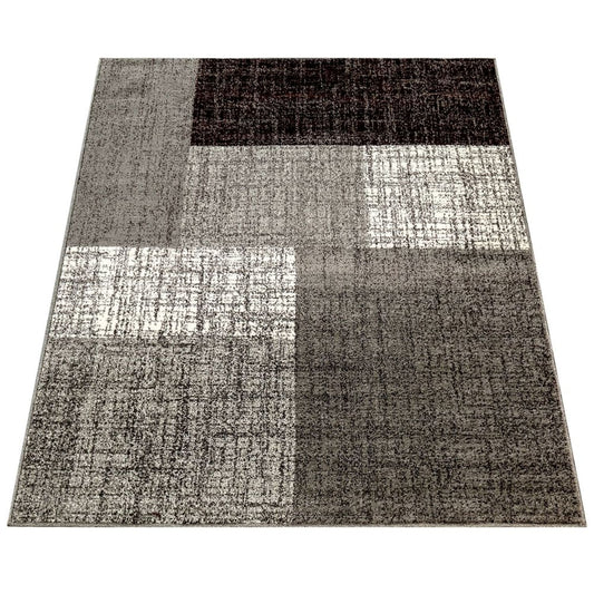 Comfortable Grey Rug Perfect for Heated Floors