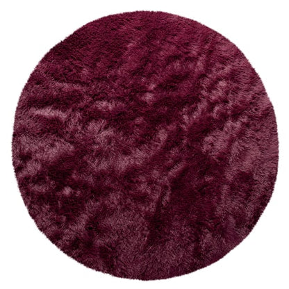 Purple Plush Carpet for Indoor Use with Underfloor Heating