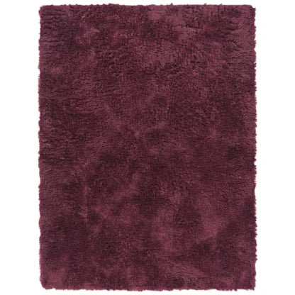 Purple Plush Carpet for Indoor Use with Underfloor Heating