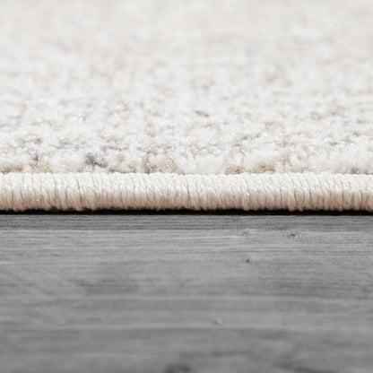 Durable Beige Indoor Rug with Jute Backing