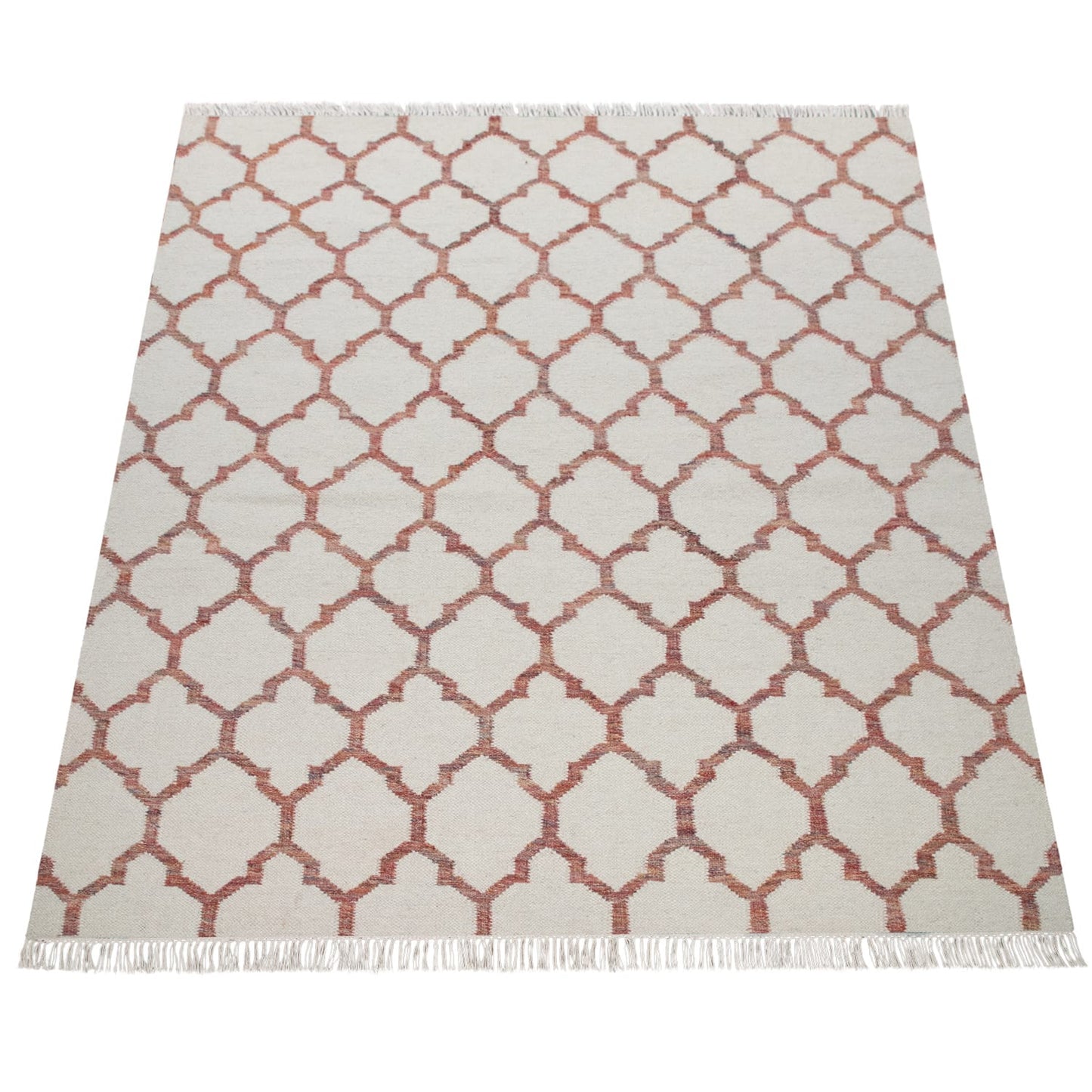 Cozy Multicolor Wool & Cotton Indoor Rug