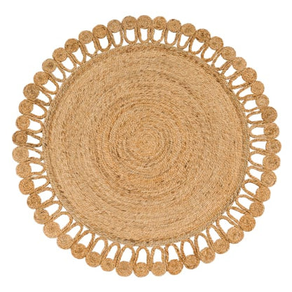 Handmade Natural Jute Area Rug