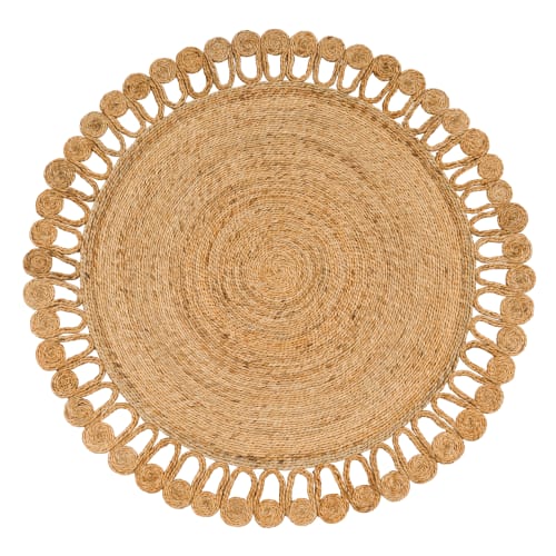 Handmade Natural Jute Area Rug