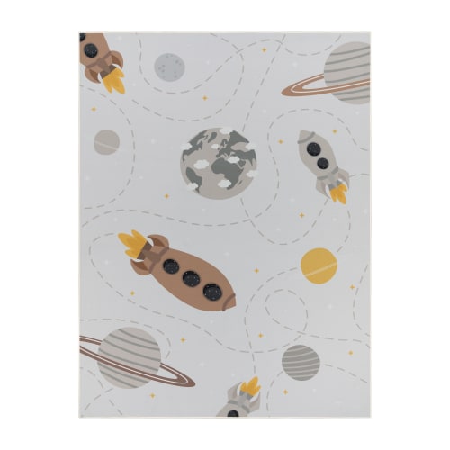 Cream Interior Rug Smooth Low Profile Felt Backing