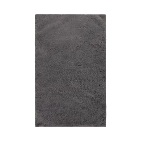 Anthracite Interior Rug with 22mm Pile Height Rubber Backing