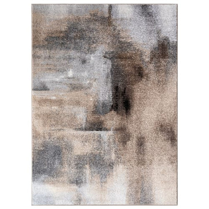 Vibrant Multicolor Indoor Jute-Backed Polypropylene Rug