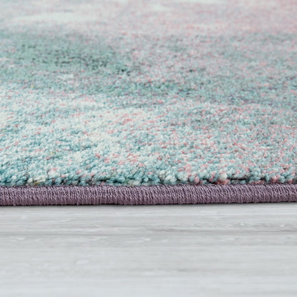 Colorful Indoor Polypropylene Rug with Jute Backing
