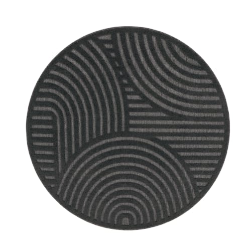 Anthracite Weatherproof Rug for Outdoor & Heated Floors